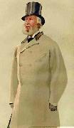 James Tissot Major General The Hon. James MacDonald, sketch for Vanity Fair, oil